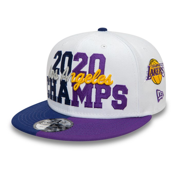 LA Lakers and LA Dodgers Co Champs 9FIFTY Lippis Valkoinen - New Era Lippikset Tarjota FI-216945